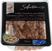 CARREFOUR SELECTION GRIJZE NOORDZEE GARNALEN CARREFOUR SELECTION GRIJZE NOORDZEE GARNALEN
