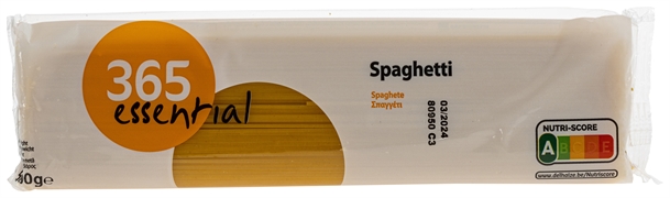 365 ESSENTIAL (DELHAIZE) SPAGHETTI 365 ESSENTIAL (DELHAIZE) SPAGHETTI