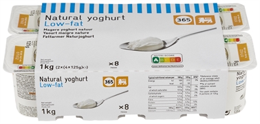 365 (DELHAIZE) MAGERE YOGHURT NATUUR 365 (DELHAIZE) MAGERE YOGHURT NATUUR