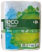 CARREFOUR ECO PLANET KEUKENPAPIER COMPACT CARREFOUR ECO PLANET KEUKENPAPIER COMPACT