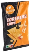 CARREFOUR SENSATION TORTILLAS CHIPS SMAAK CHEESE