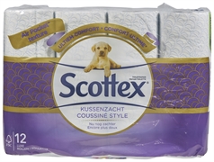 SCOTTEX PAGE KUSSENZACHT WC PAPIER 3-LAAGS