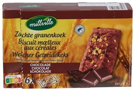 MILLVILLE (ALDI) ZACHTE GRANENKOEK CHOCOLADE