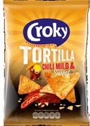 CROKY TORTILLA CHILI MILD & SWEET FLAVOUR