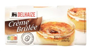 DELHAIZE CRÈME BRÛLÉE