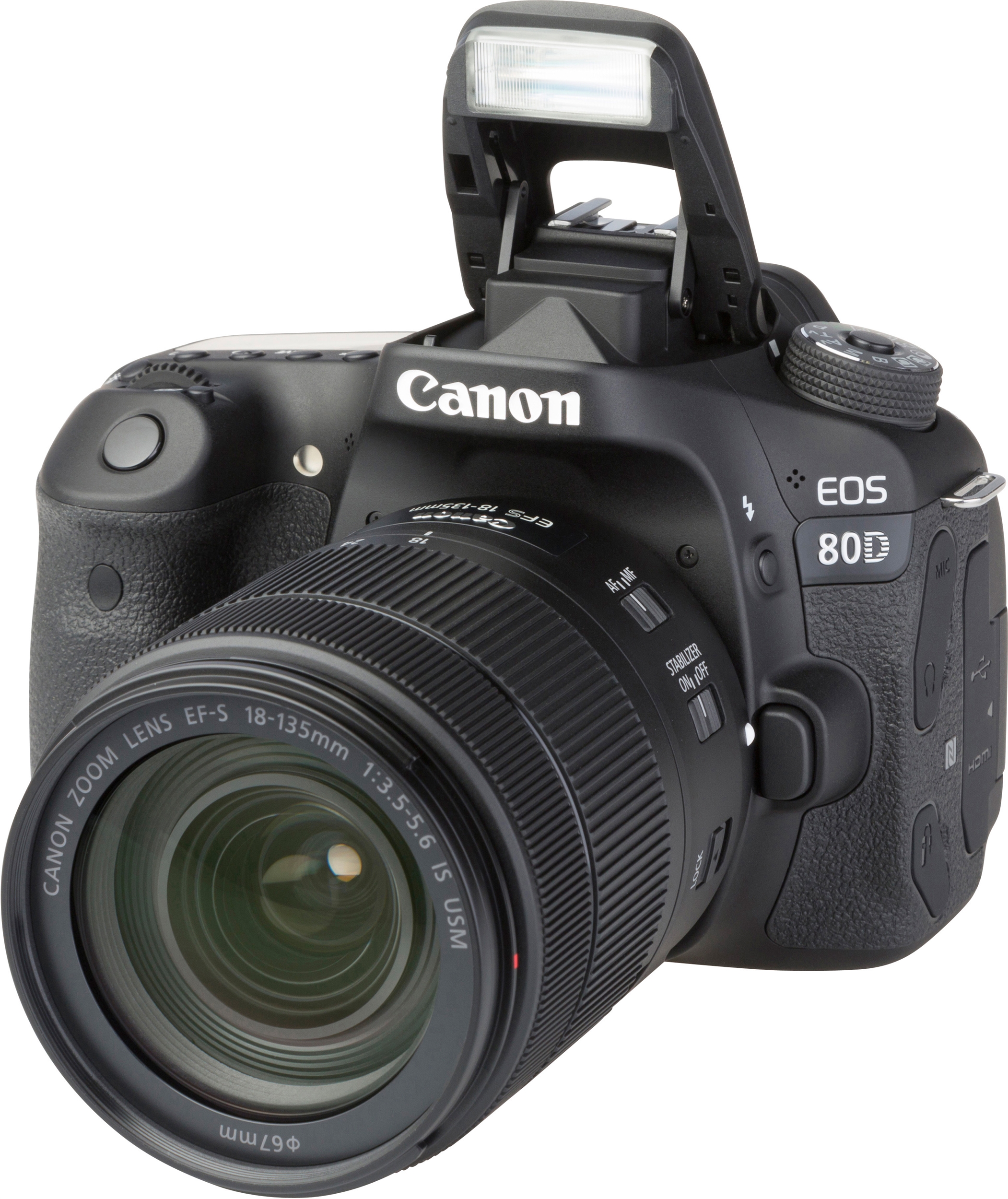 CANON EOS 80D + EF-S 18-135MM F/3.5-5.6 IS USM