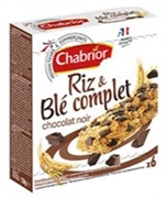 CHABRIOR (INTERMARCHÉ) RIZ & BLE COMPLET CHOCOLAT NOIR