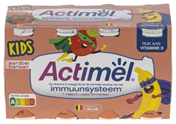 ACTIMEL KIDS AARDBEI BANAAN