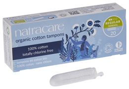 NATRACARE ORGANIC COTTON REGULAR