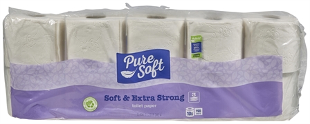 PURE SOFT (ACTION) TOILETPAPIER ZACHT EN EXTRA STERK 3-LAAGS
