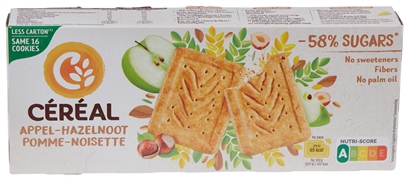 CÉRÉAL APPEL - HAZELNOOT