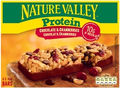 NATURE VALLEY PROTEIN CHOCOLATE & CRANBERRIES