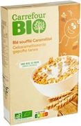 CARREFOUR BIO GEKARAMELLISEERDE GEPOFTE TARWE