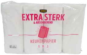 JUMBO KEUKENPAPIER EXTRA STERK & ABSORBEREND 3 LAGEN