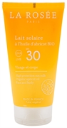 LA ROSEE HIGH PROTECTION SUN MILK ORGANIC APRICOT OIL SPF 30