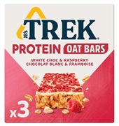 TREK PROTEIN OAT BARS WHITE CHOC RASPBERRY