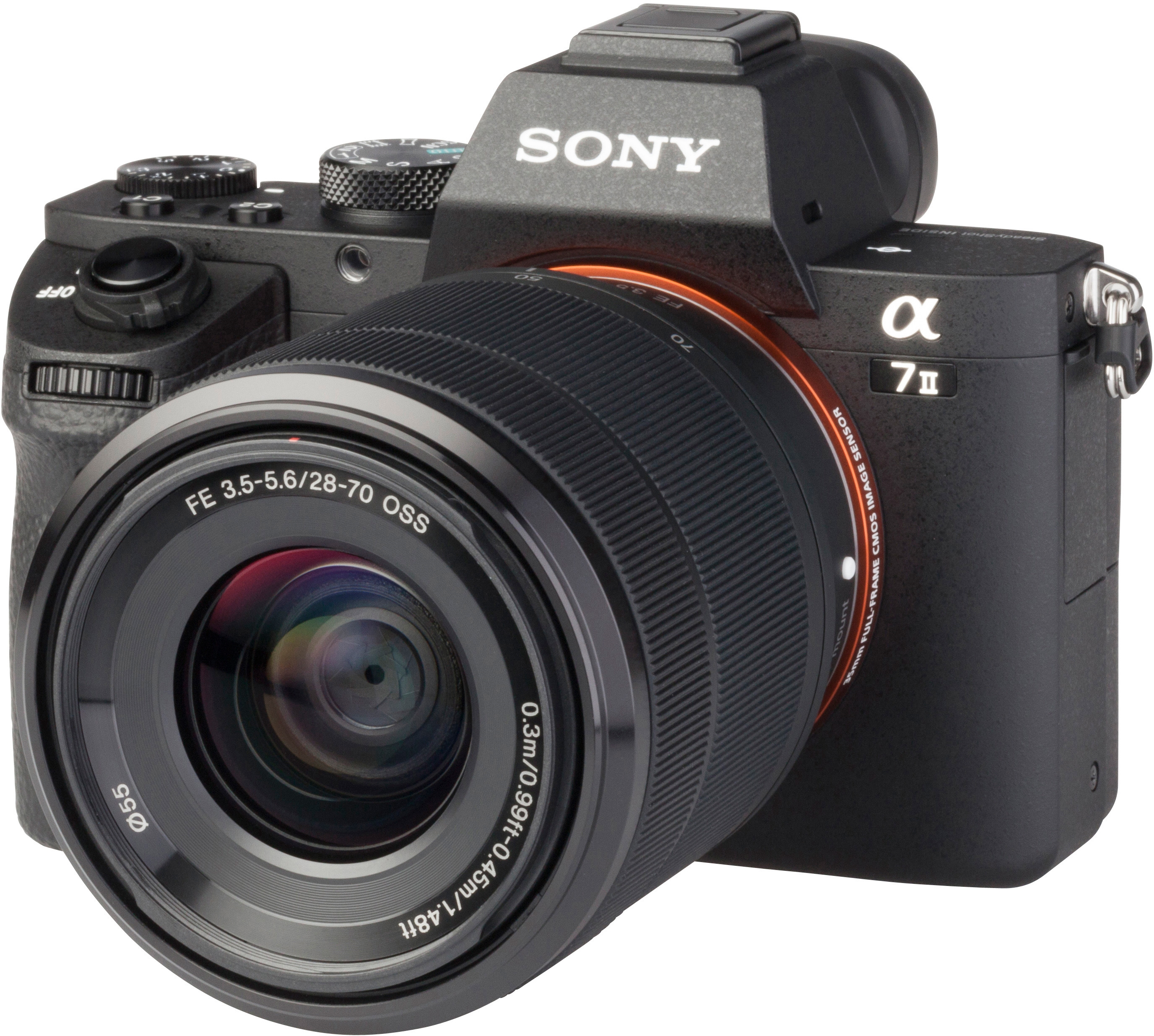 SONY ALPHA 7 II + SEL FE 28-70MM 1:3.5-5.6 OSS