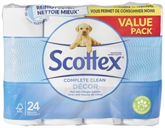 SCOTTEX PAGE COMPLEET SCHOON DECOR WC PAPIER 2-LAAGS
