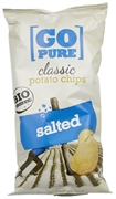 GO PURE CLASSIC POTATO CHIPS SALTED BIO