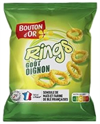 BOUTON D'OR (INTERMARCHE) RINGS GOÛT OIGNON