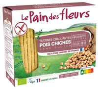 LE PAIN DES FLEURS BIO KROKANTE KIKKERERWETTEN CRACKERS GLUTEN FREE