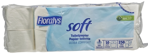FLORALYS (LIDL) SOFT TOILETPAPIER - ULTRA COMFORT 3 LAGIG