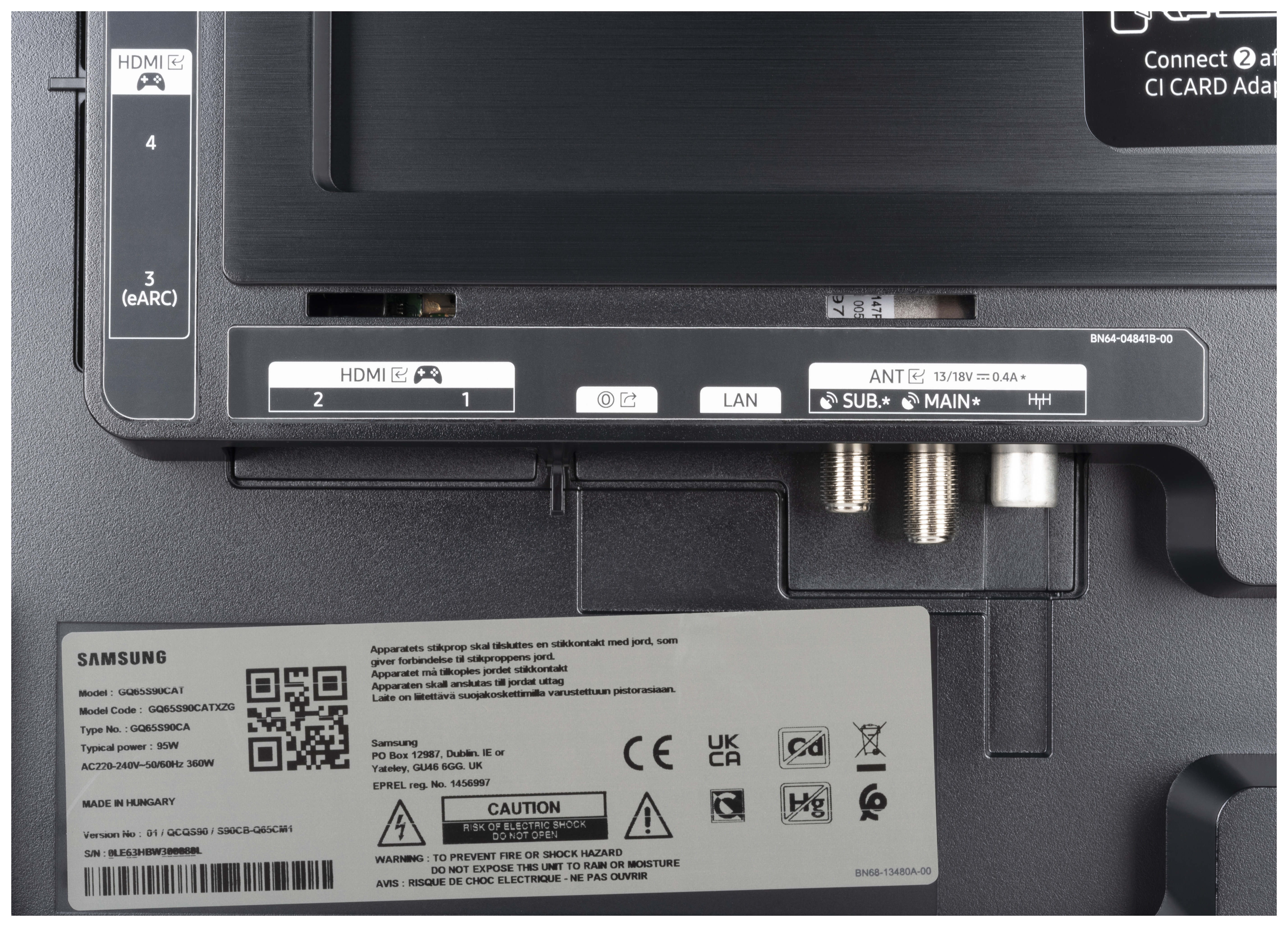 SAMSUNG QE65S93C