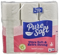 PURE SOFT (ACTION) TOILETPAPIER ULTRA ZACHT & EXTRA STERK 4-LAAGS