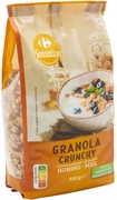 CARREFOUR SENSATION GRANOLA CRUNCHY GEAROMATISEERD HONING
