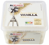 DELHAIZE VANILLA IJSROOM