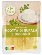 CARREFOUR EXTRA GRAN RAVIOLI RICOTTA DI BUFALA E OREGANO