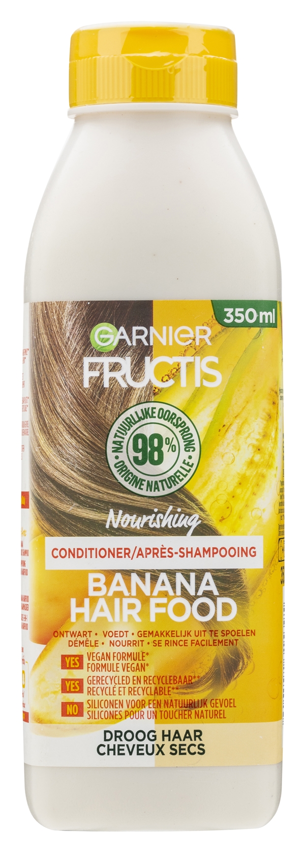 FRUCTIS (GARNIER) NOURISHING CONDITIONER BANANA HAIR FOOD test en