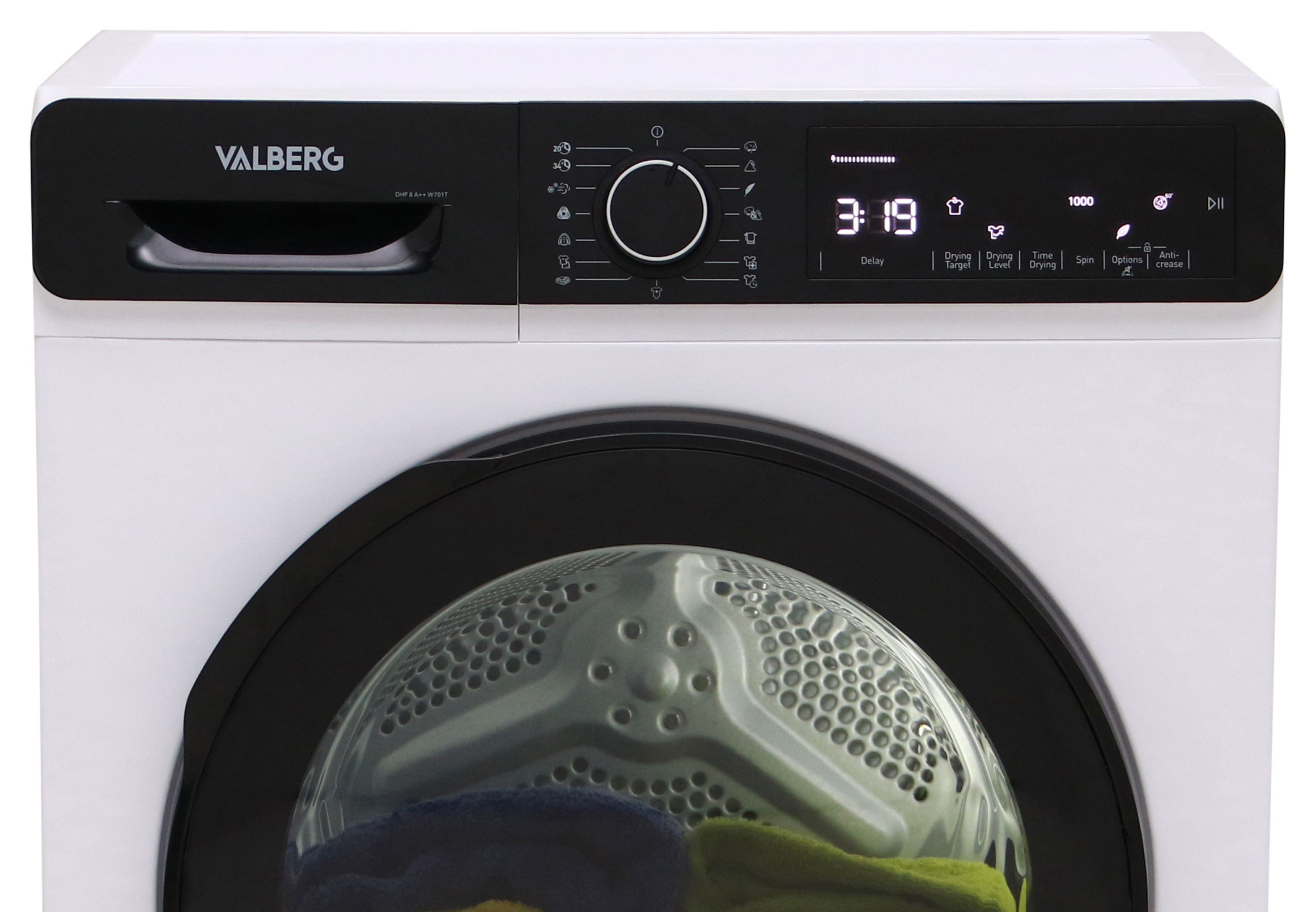 VALBERG DHP 8 A++ W701T test en review - Testaankoop