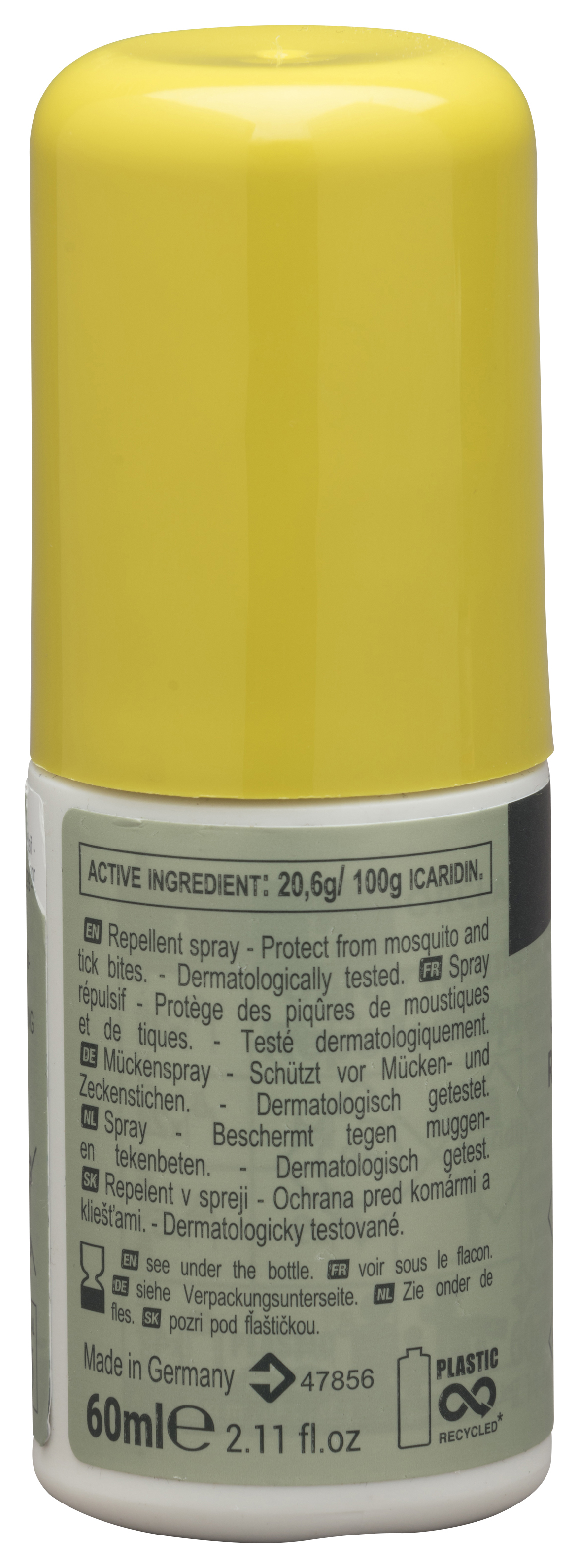 FORCLAZ (DECATHLON) REPELLENT SPRAY ICARIDIN 8H test en review Testaankoop gezond