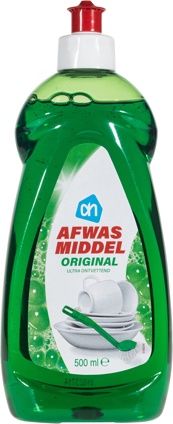 ALBERT HEIJN AFWASMIDDEL ORIGINAL ULTRA ONVETTEND test en review Test